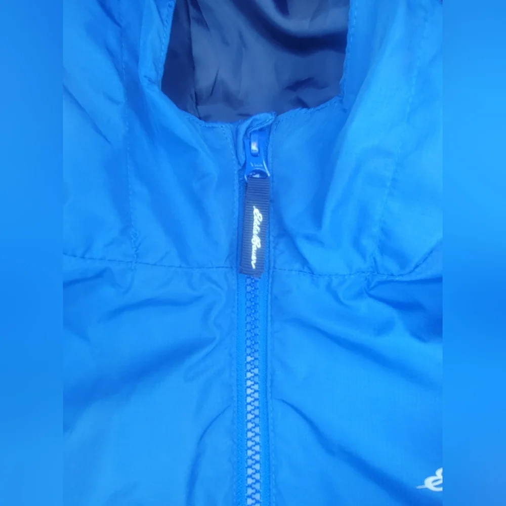 Eddie Bauer windbreaker blue size M (10-12) in kids - Picture 3 of 7